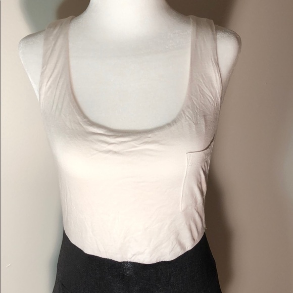 Twenty One black and white racer back tank dress - Picture 4 of 8
